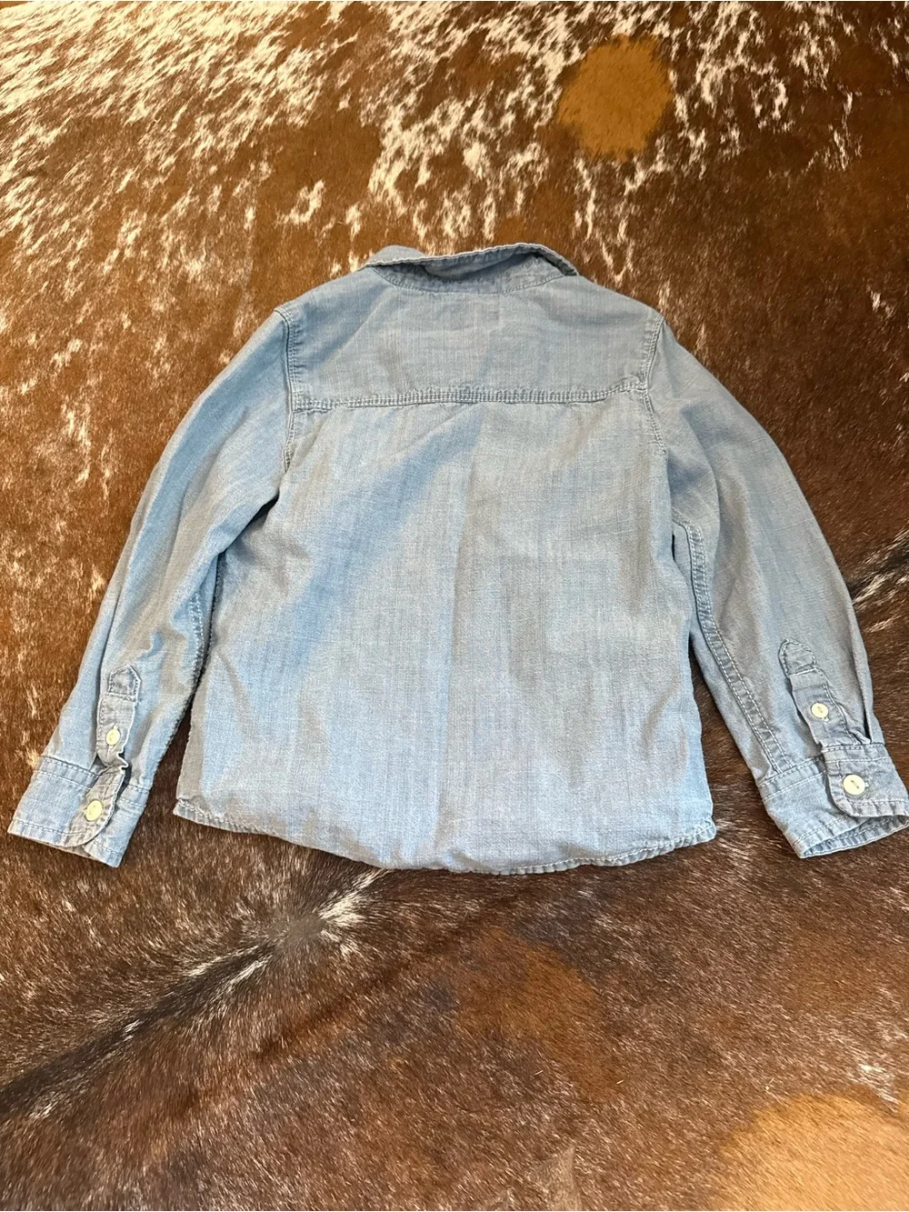 OshKosh B'gosh Light Blue Denim Button-Up Shirt